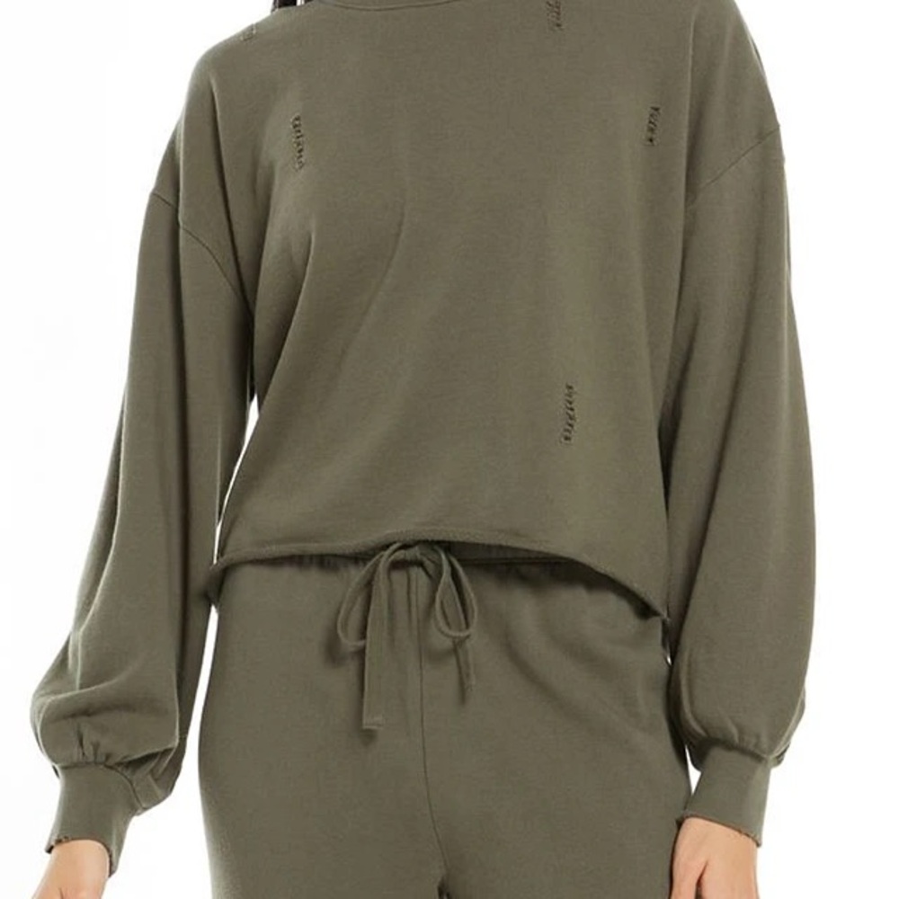 Z Supply Olive cutout Lounge Set
